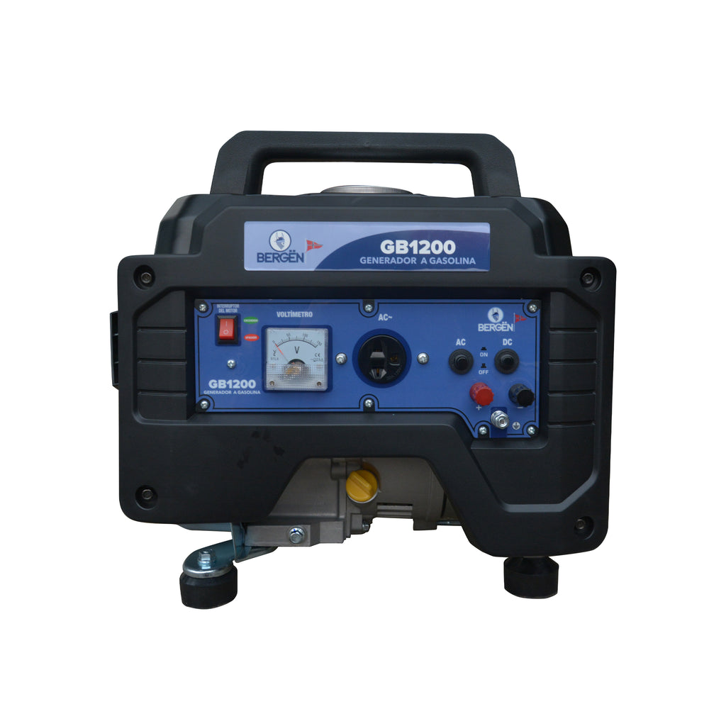 GENERADOR DE LUZ BERGEN 1000W GB1200 C/MOTOR GAS. 2.4HP