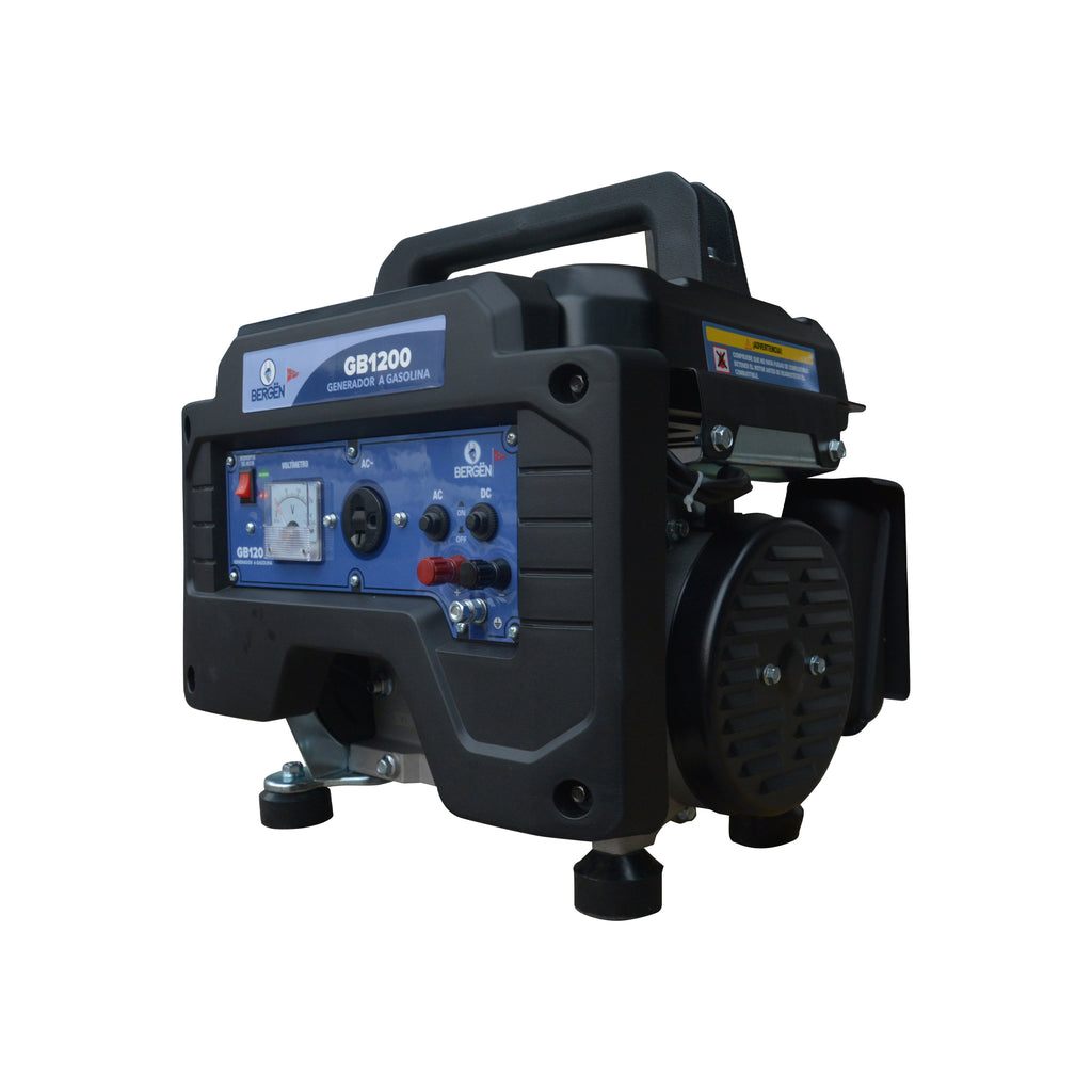 GENERADOR DE LUZ BERGEN 1000W GB1200 C/MOTOR GAS. 2.4HP