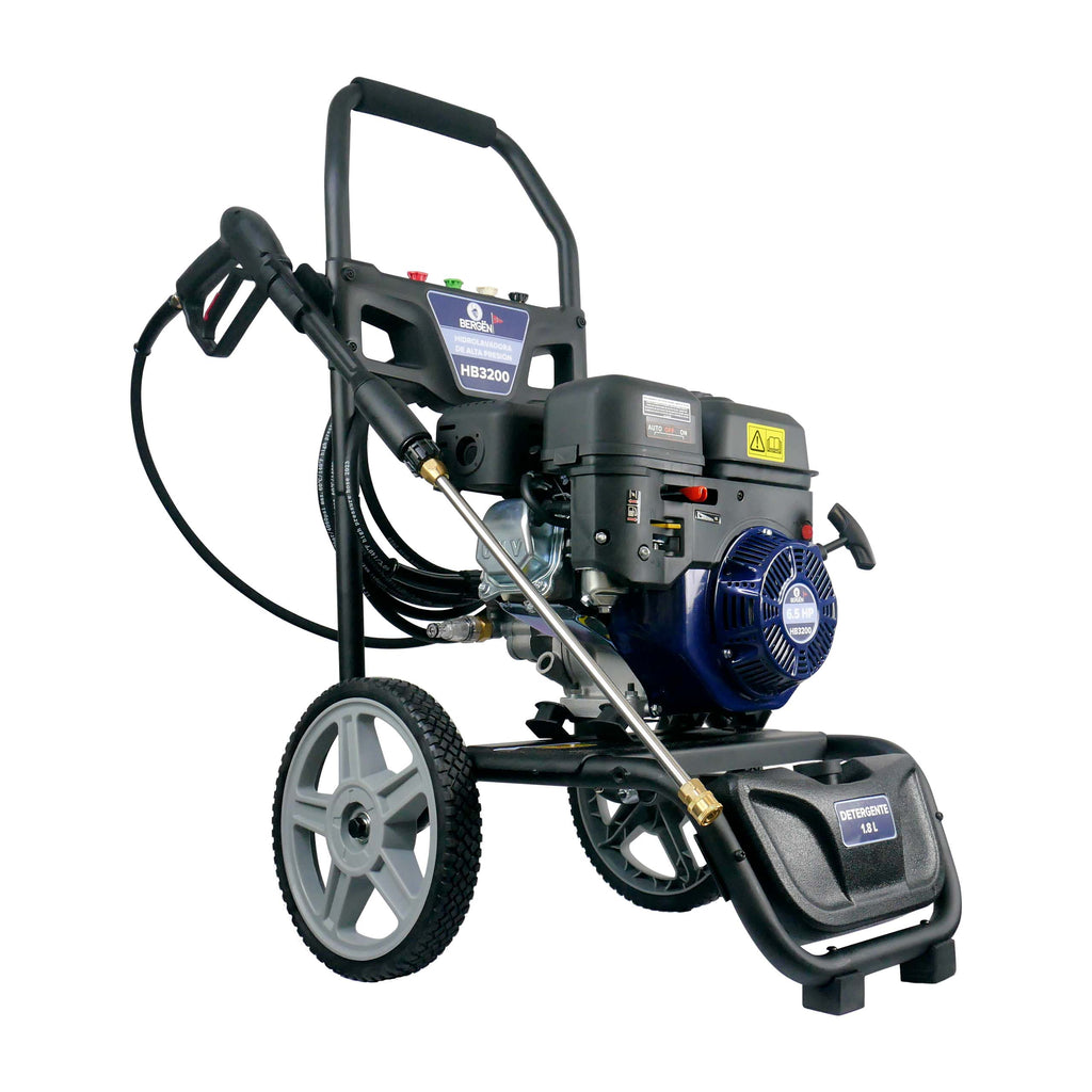 HIDROLAVADORA A GASOLINA BERGËN HB3200 2500 PSI / 6.5 HP
