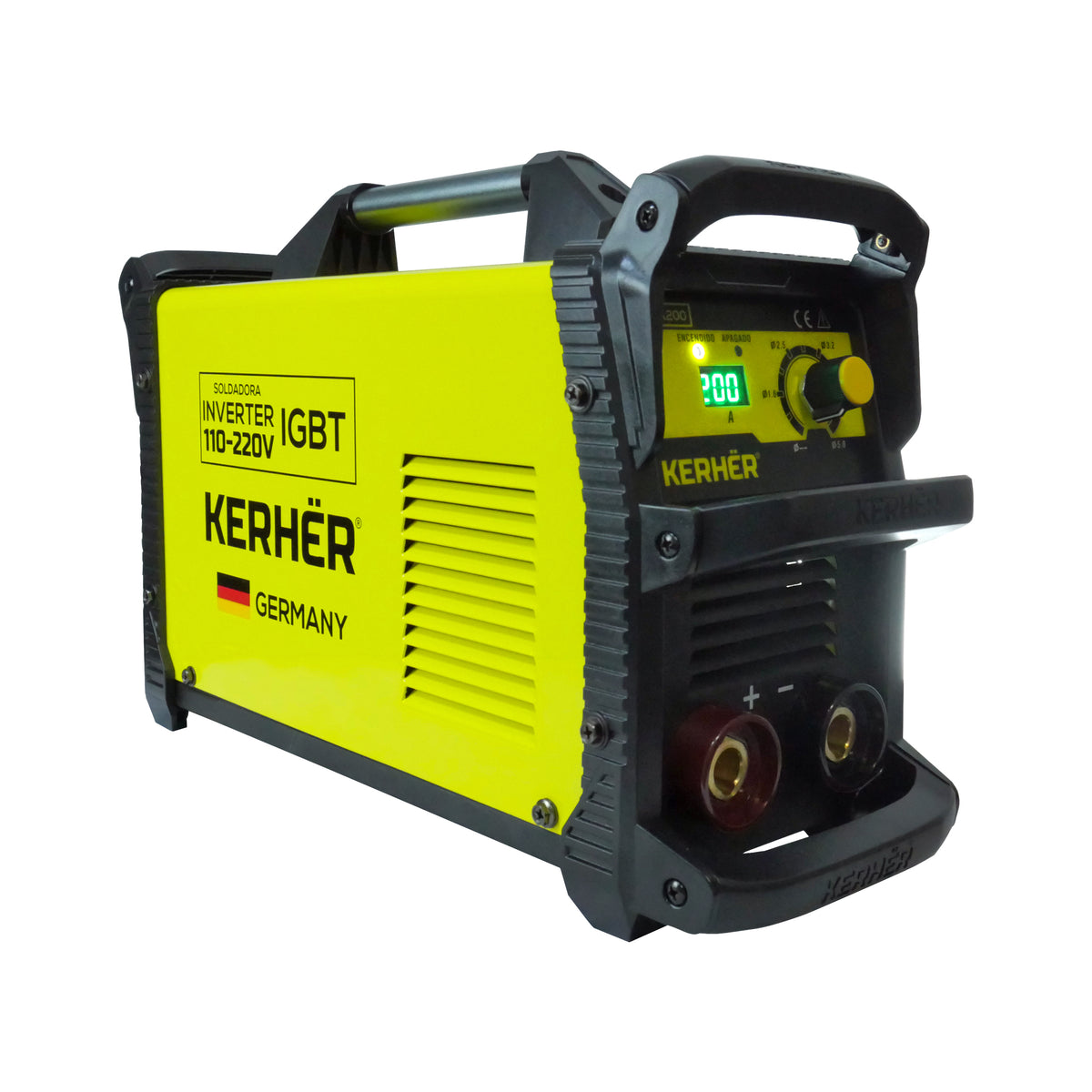 SOLDADORA INVERSOR MMA / TIG LIFT KERHER MMA 200 amp 110/220V KMA200
