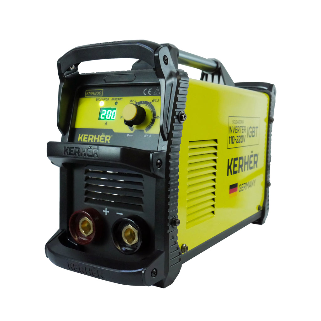SOLDADORA INVERSOR MMA / TIG LIFT KERHER MMA 200 amp 110/220V KMA200