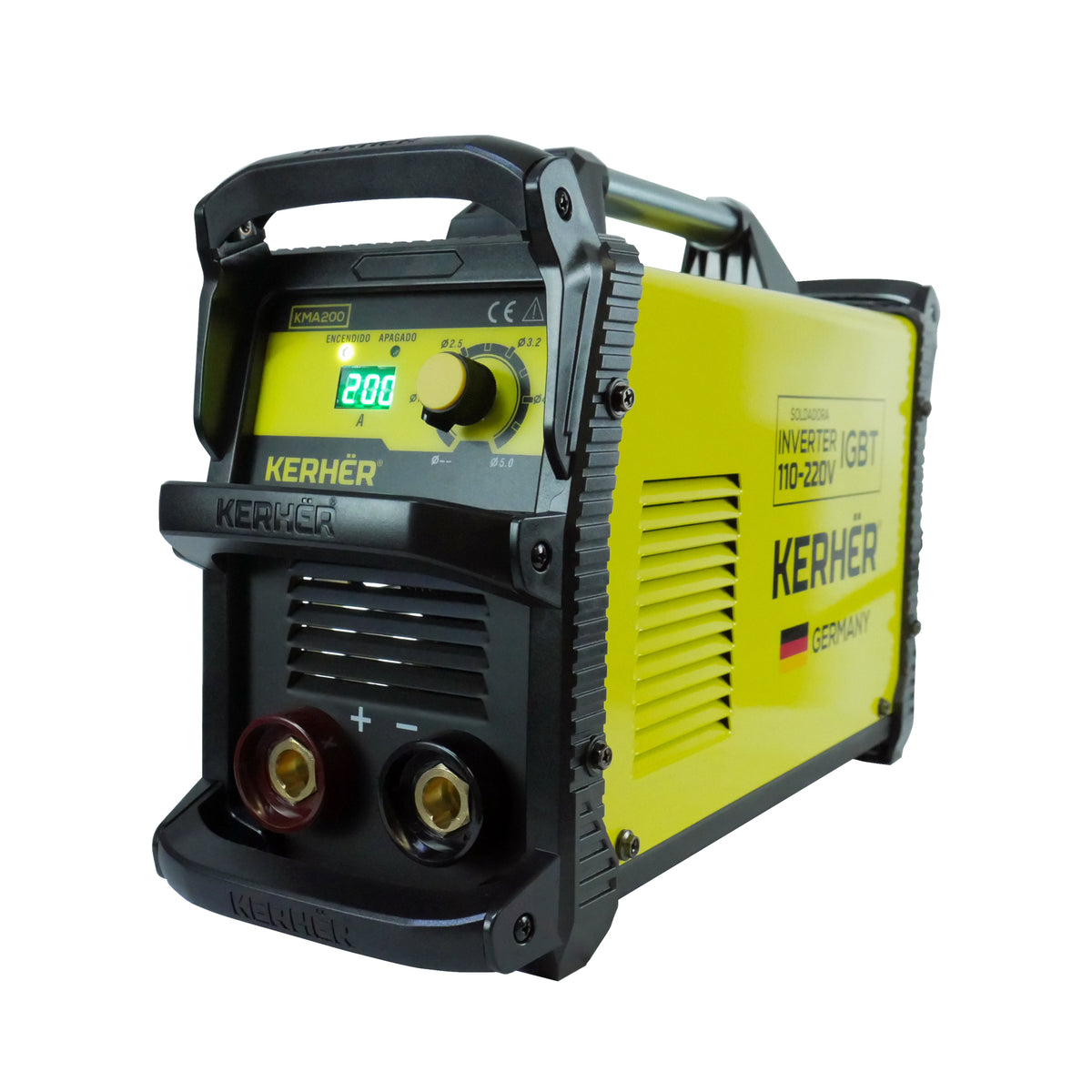 SOLDADORA INVERSOR MMA / TIG LIFT KERHER MMA 200 amp 110/220V KMA200