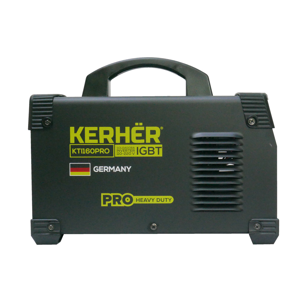 SOLDADORA INVERSOR INDUSTRIAL KERHER TIG/MMA 160 amp 110/220v KTI160PRO