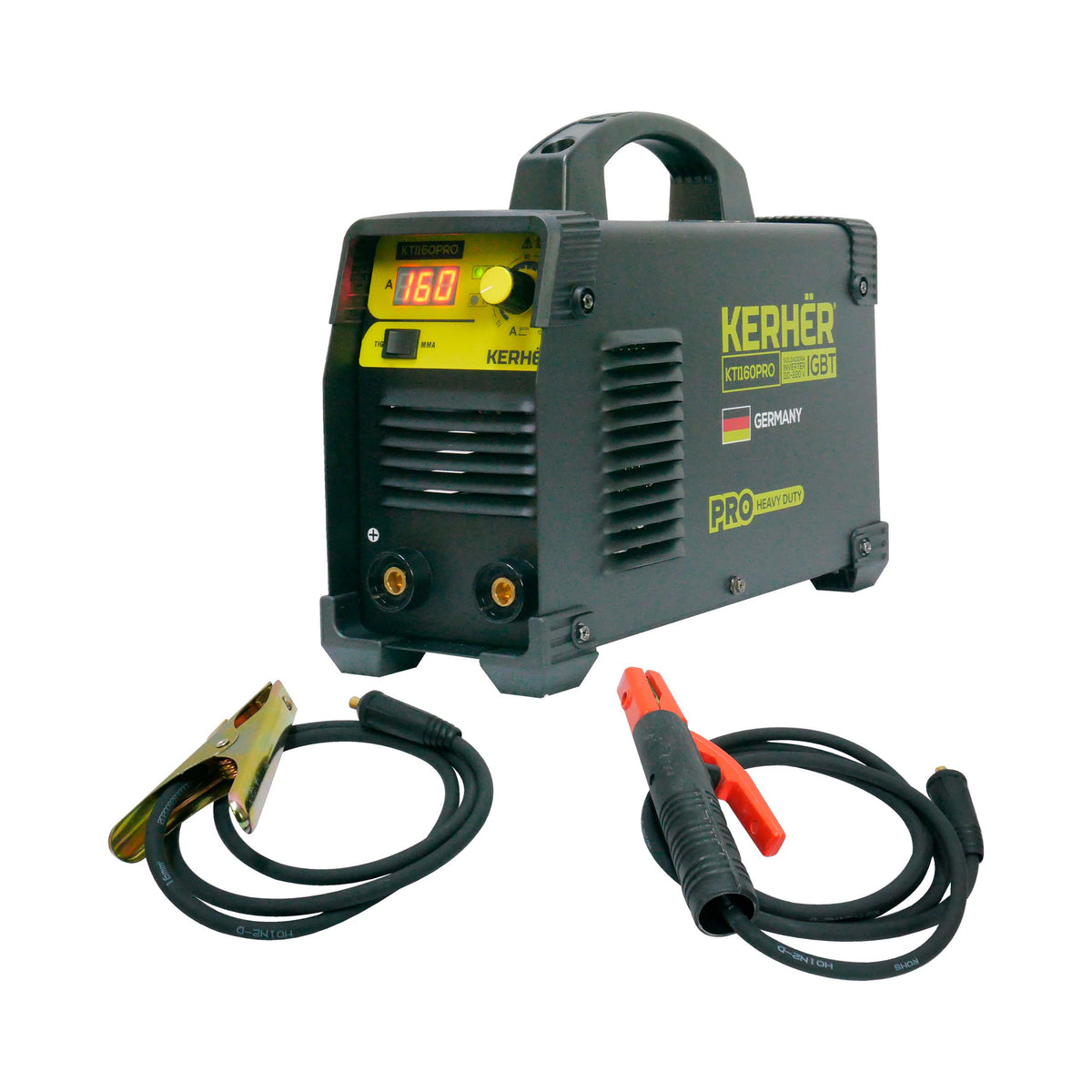 SOLDADORA INVERSOR INDUSTRIAL KERHER TIG/MMA 160 amp 110/220v KTI160PRO