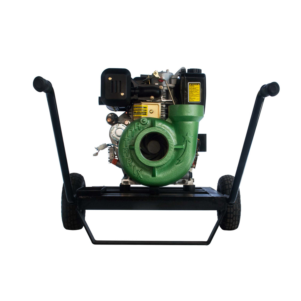 EQUIPO DE RIEGO AGRICOLA CENTRIFUGA ANTARIX MCD4UKD10RR 4X4 C/UKURA DIESEL 10HP
