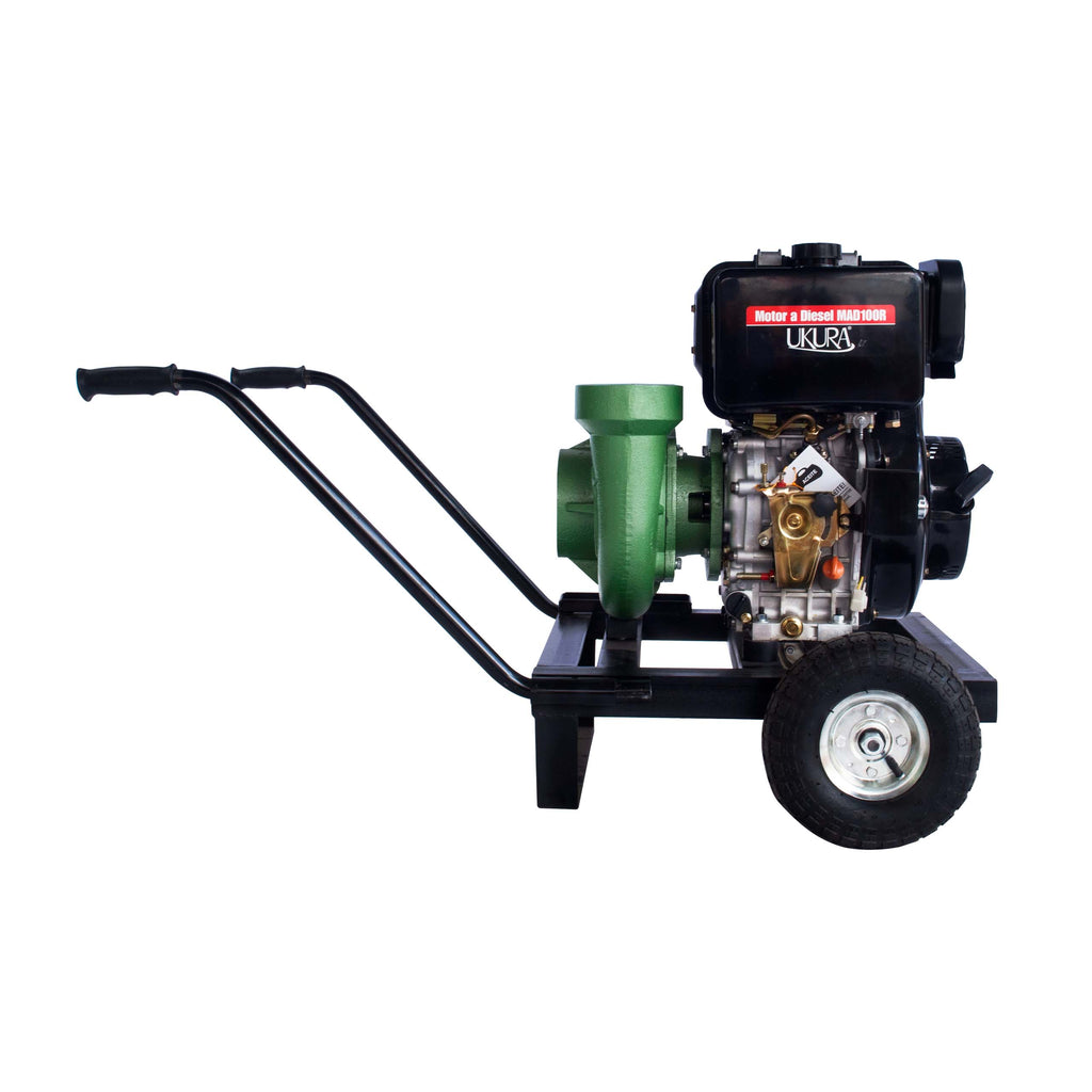 EQUIPO DE RIEGO AGRICOLA CENTRIFUGA ANTARIX MCD4UKD10RR 4X4 C/UKURA DIESEL 10HP