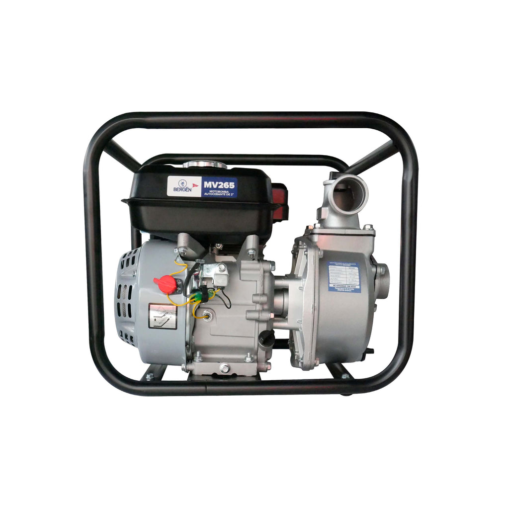 EQUIPO DE RIEGO AGRICOLA AUTOCEBANTE BERGEN MV265RR 2X2 C/MOTOR 7HP