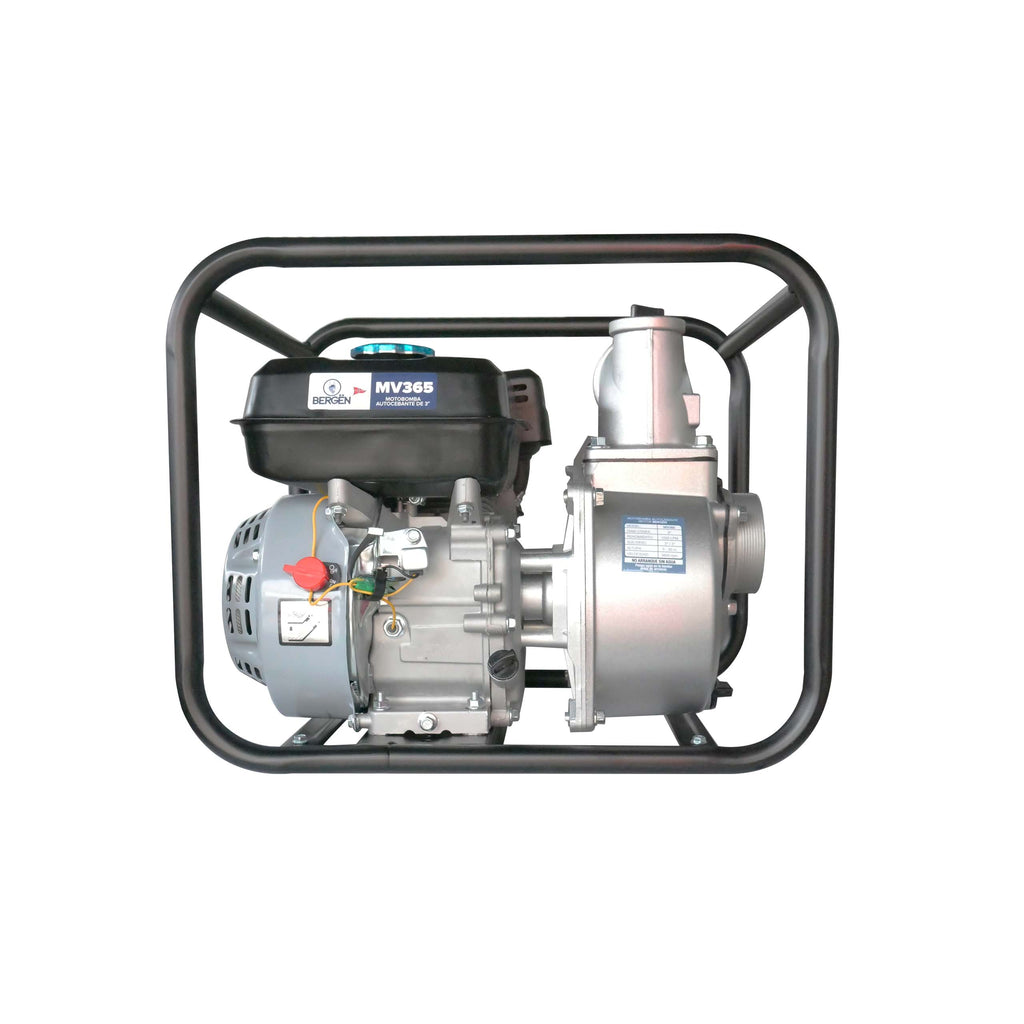 EQUIPO DE RIEGO AGRICOLA AUTOCEBANTE BERGEN MV365RR 3X3 C/MOTOR 7HP