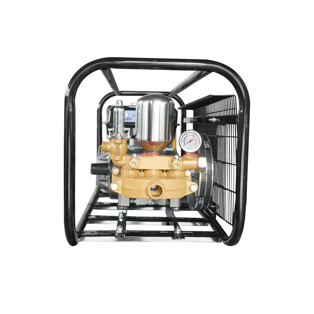 PARIHUELA ASPERSORA DE FERTILIZANTES BERGEN PV30A70 C/MOTOR GASOLINA 5.5HP