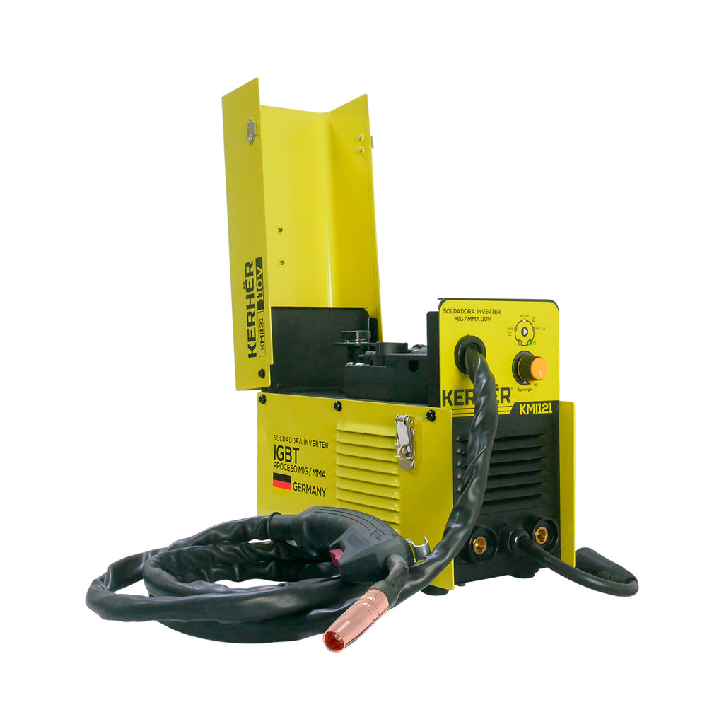 SOLDADORA INVERSOR MICROALAMBRE (GAS/NO GAS), MMA KERHER MIG/MMA 120 amp 110v KMI121