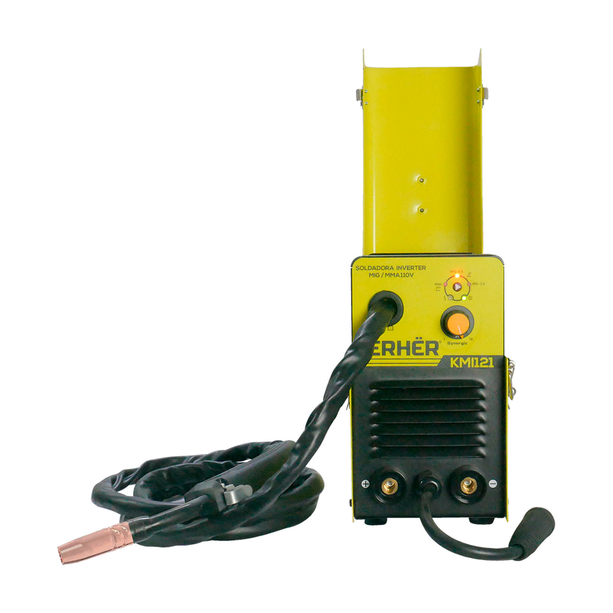 SOLDADORA INVERSOR MICROALAMBRE (GAS/NO GAS), MMA KERHER MIG/MMA 120 amp 110v KMI121