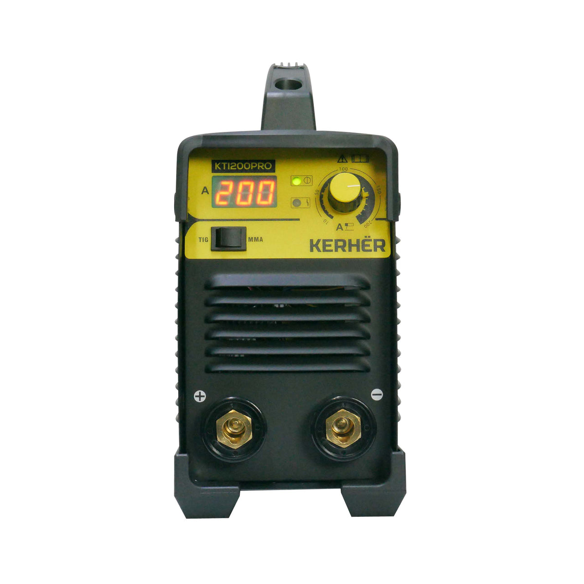 SOLDADORA INVERSOR INDUSTRIAL 200amp KERHER BIVOLTAJE 110/220V KTI200PRO