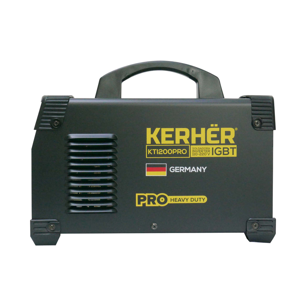 SOLDADORA INVERSOR INDUSTRIAL 200amp KERHER BIVOLTAJE 110/220V KTI200PRO