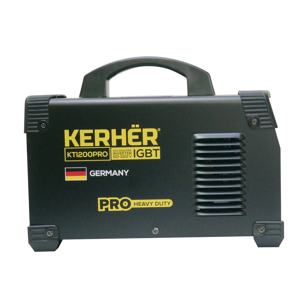 SOLDADORA INVERSOR INDUSTRIAL 200amp KERHER BIVOLTAJE 110/220V KTI200PRO