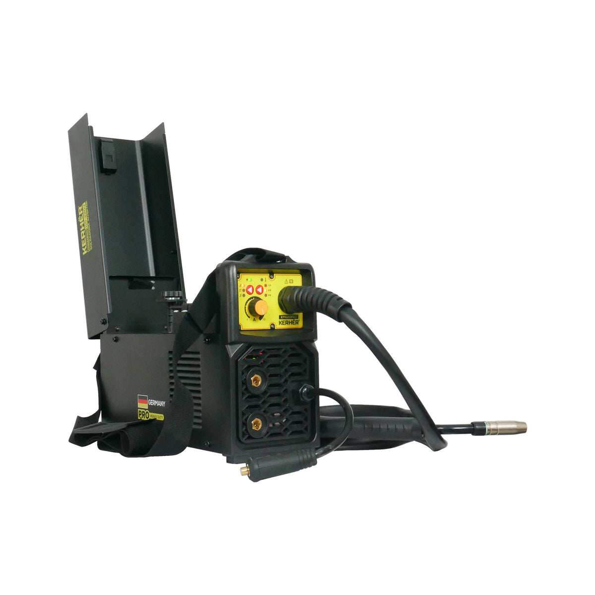 SOLDADORA INVERSOR MICROALAMBRE (GAS / NO GAS) y MMA KERHER 120 amp BIVOLTAJE 110/220V KMI120PRO