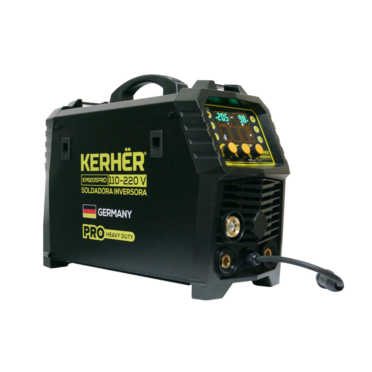 SOLDADORA INVERSOR MULTIPROCESOS  Kerher MIG/MMA 200amp 110/220V KMI205PRO