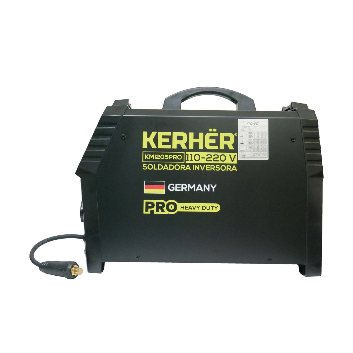 SOLDADORA INVERSOR MULTIPROCESOS  Kerher MIG/MMA 200amp 110/220V KMI205PRO